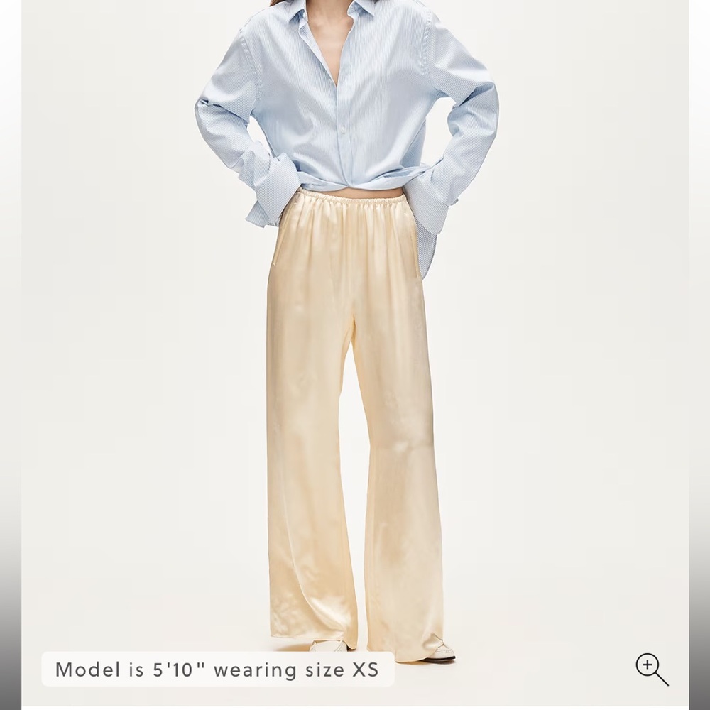 J Crew Satin Pants
